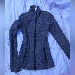 Lululemon Graham black fine jacket full length size 2